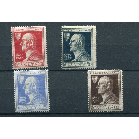 1927 Italia Regno Volta n.210/13 mnh Cat. 75