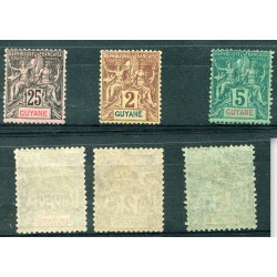 1892 GUYANE FRANCSE...