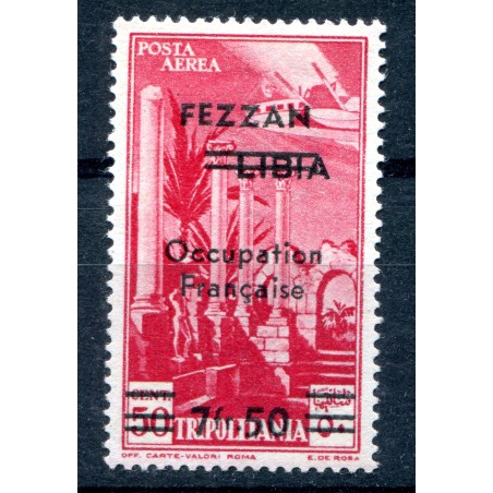 1943 Fezzan Posta Aerea n.2 mh cat. 500