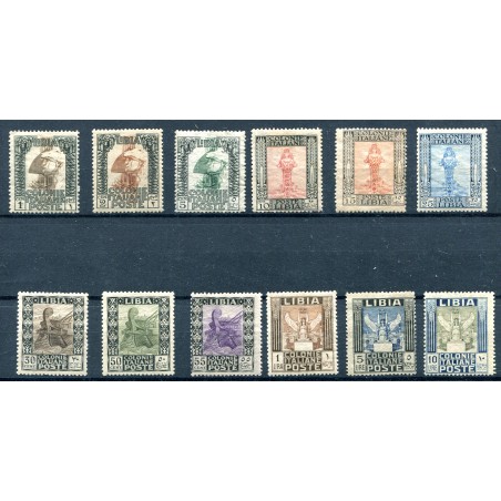 1921 Libia Pittorica n.21/32 mh cat. 1200