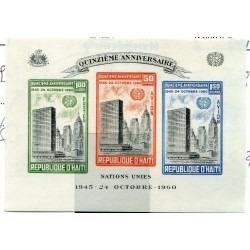 1960 HAITI  BF. N.15 MNH...