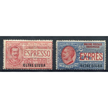 1926 Regno Oltre Giuba Espressi n.1/2 mh cat.160