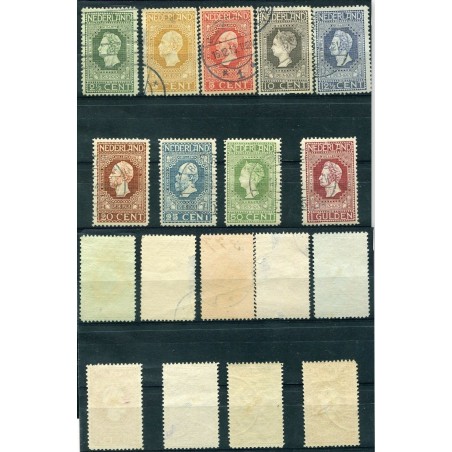 1913 Olanda n.82/90  used  at. 111