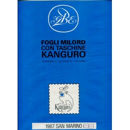 1987 San Marino fogli di...