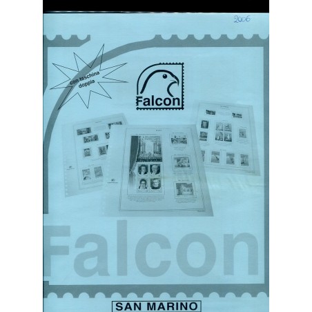 2007 San Marino fogli di aggiornamento Falcon nuovi