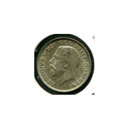 1924 Gran Bretagna Giorgio V° 6 pence. Ag.500 gr. 2,83 Spl.