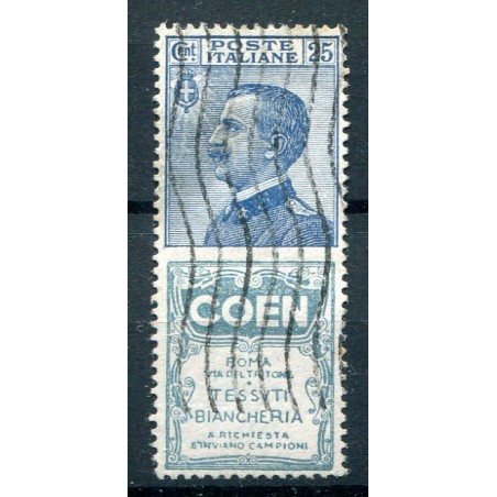 1924/25 Italia Regno Pubblicitari n.5 usato cat. 120
