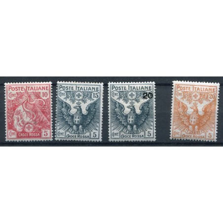 1915/16 Italia Pro Croce Rossa  n.102/05 MNH Cat. 225