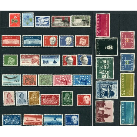 1964/67  NORVEGIA ANNATE  MNH   INT647