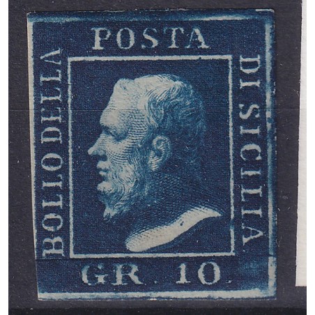 1859 Sicilia gr.10  n.12  MH Cat. 2000