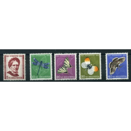 1951 SVIZZERA PRO JUVENTUTE N.512/16  MNH INT332