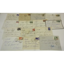 1951/54 Italia, 14 lettere...