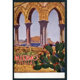 Palermo 1936 Cartolina a...