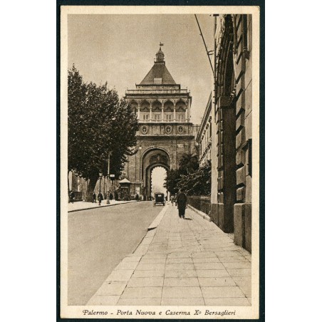 Palermo 1940 Cartolina, Porta Nuova, viaggiata