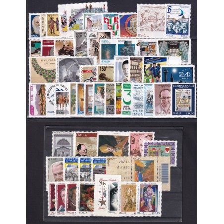 2009 Italia annata Cpl MNH