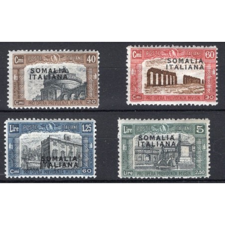1927 Somalia Milizia I° n.105/08 MNH Cat. 60