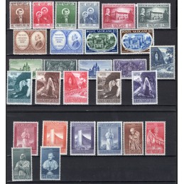 1957/58 Vaticano n. 219/246...