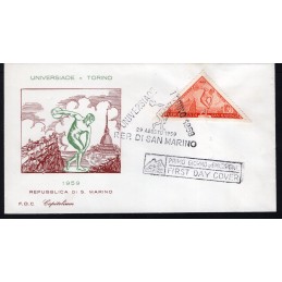 1959/67 San Marino n.4 FDC