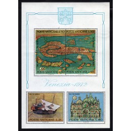 1972 Vaticano Foglietto...