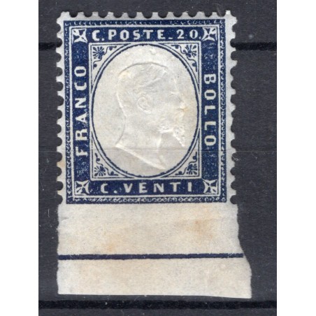 1862 Italia Regno Vitt. Emanuele 2° n. 2I  MNH Cat. 240