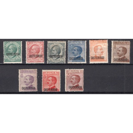 1922 Castelrosso n.1/9 NH Cat. 480