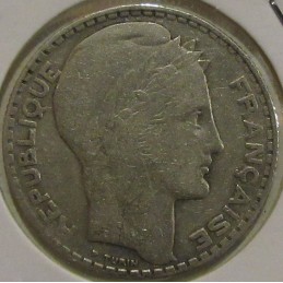 1933 Francia 10 Franchi...