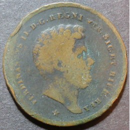 1856 Ferdinando II - 2 Tornesi