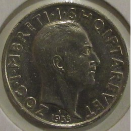 1935 Albania 1 Frang -...