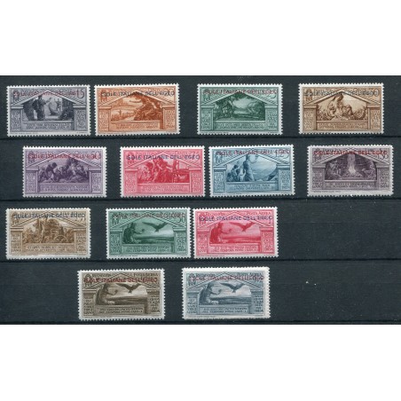 1930 Egeo Virgilio n.21/29 + A4/A7 MH cat. 58