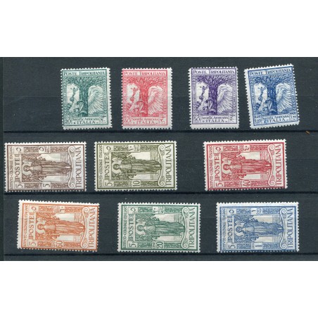 1926/28 Tripolitania Pro Istit. Colonia + Pro Societa' Africana MNH