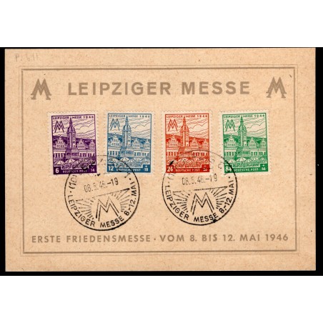 Germania 1946 Fiera di Lipsia usati