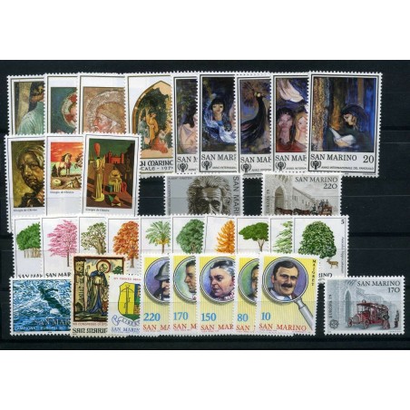 1979 San Marino annata cpl    MNH