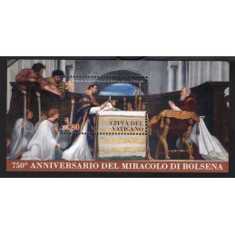 2013 Vaticano Foglietto...