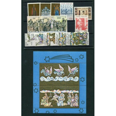 1988 VATICANO ANNATA  CPL MNH PIC120