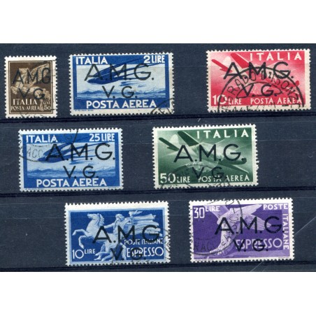 1945/47 Venezia Giulia posta aerea+ espressi usati