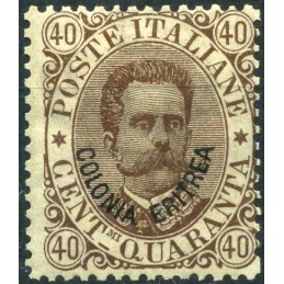 1893 Eritrea c.40, bruno,...