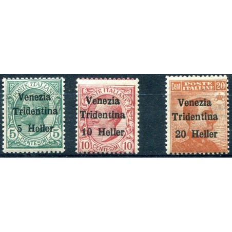 1918 Venezia Tridentina n. 28/30 MH