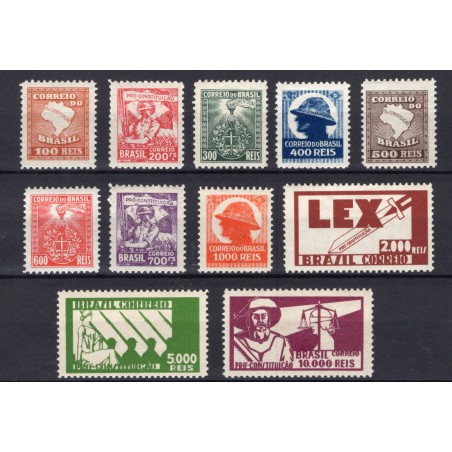 1932 Brasile Campagna nuova Costituzione, n.241/51 MH.