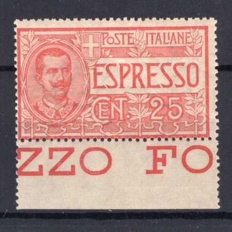 1903 Vitt. Emanuele 3° espresso, n.1 MNH. Cat. 225