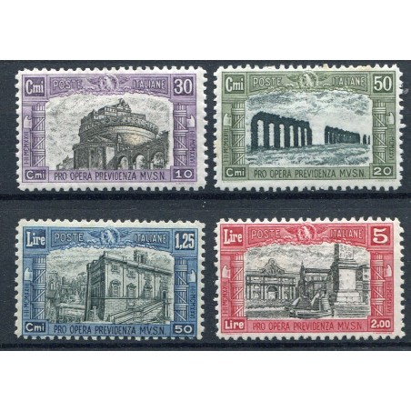 1928 Italia Milizia 2° n.220/23 MNH. Cat. 450