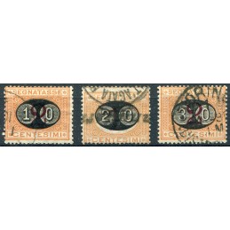 1890/91 Italia Segnatasse...