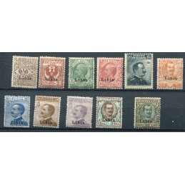 1912/15 Libia francobolli...