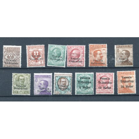 1918 Trentino Alto Adige n.19/27-30 MH Cat. 1,314