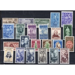 1950 Italia annata Cpl MNh...