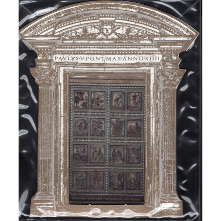 1999 Vaticano Bf. Porta Santa in confezione originale UFN MNH