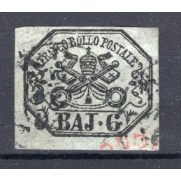 1852 Pontificio 6 baj...