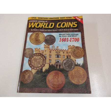 Standard Catalog of World Coins 1601-1700. Ed. Krause 1995. Usato.