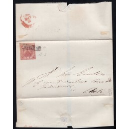 1860 Napoli lettera per...