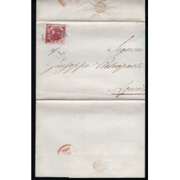 1860 Napoli lettera da...