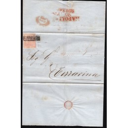 1859 Napoli lettera per...